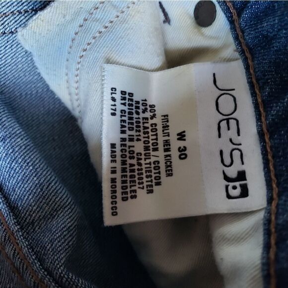 JOE'S Jeans Slit Hem Kicker Size 30 - Picture 6 of 6